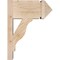 Ekena Millwork Funston Arts & Crafts Smooth Outlooker, Douglas Fir, 7 1/2"W x 14"D x 18"H OUT08X14X18FST03SDF - alternate 2